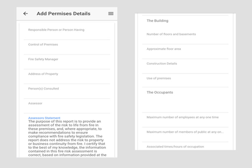 Fire Risk Assessment software