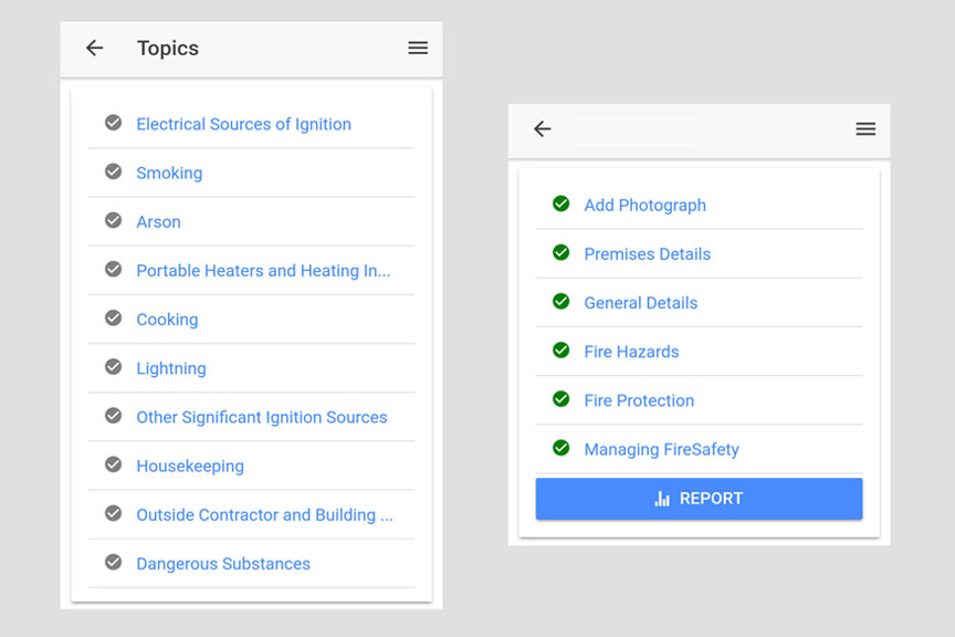 Fire Risk Assessment App